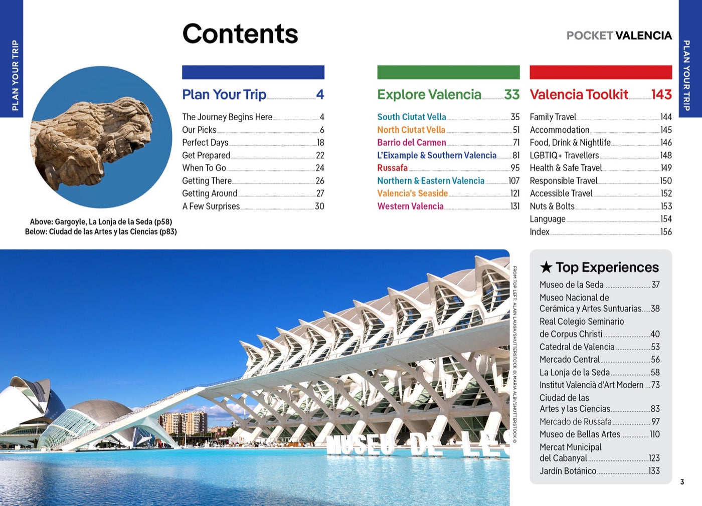 Lonely Planet Pocket Valencia inside page 1