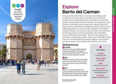 Lonely Planet Pocket Valencia inside page 8