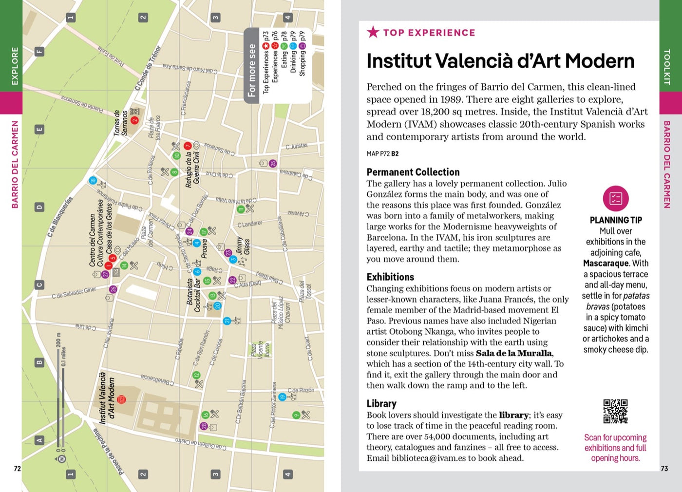 Lonely Planet Pocket Valencia inside page 9