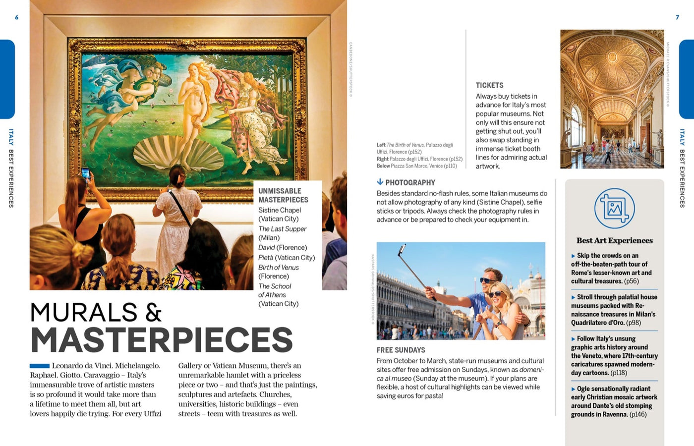 Lonely Planet Experience Italy inside page 4
