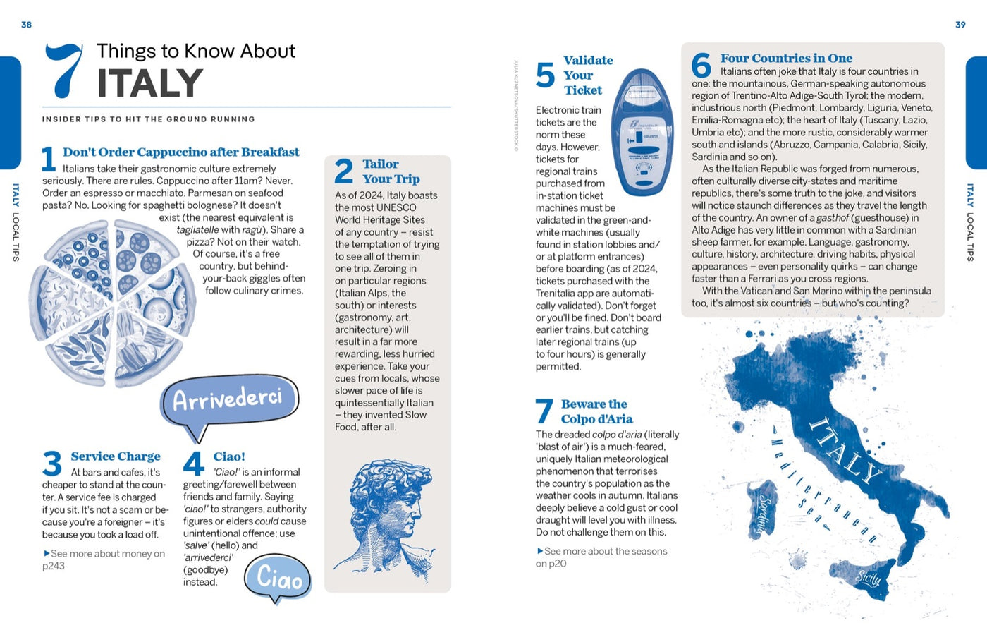 Lonely Planet Experience Italy inside page 7