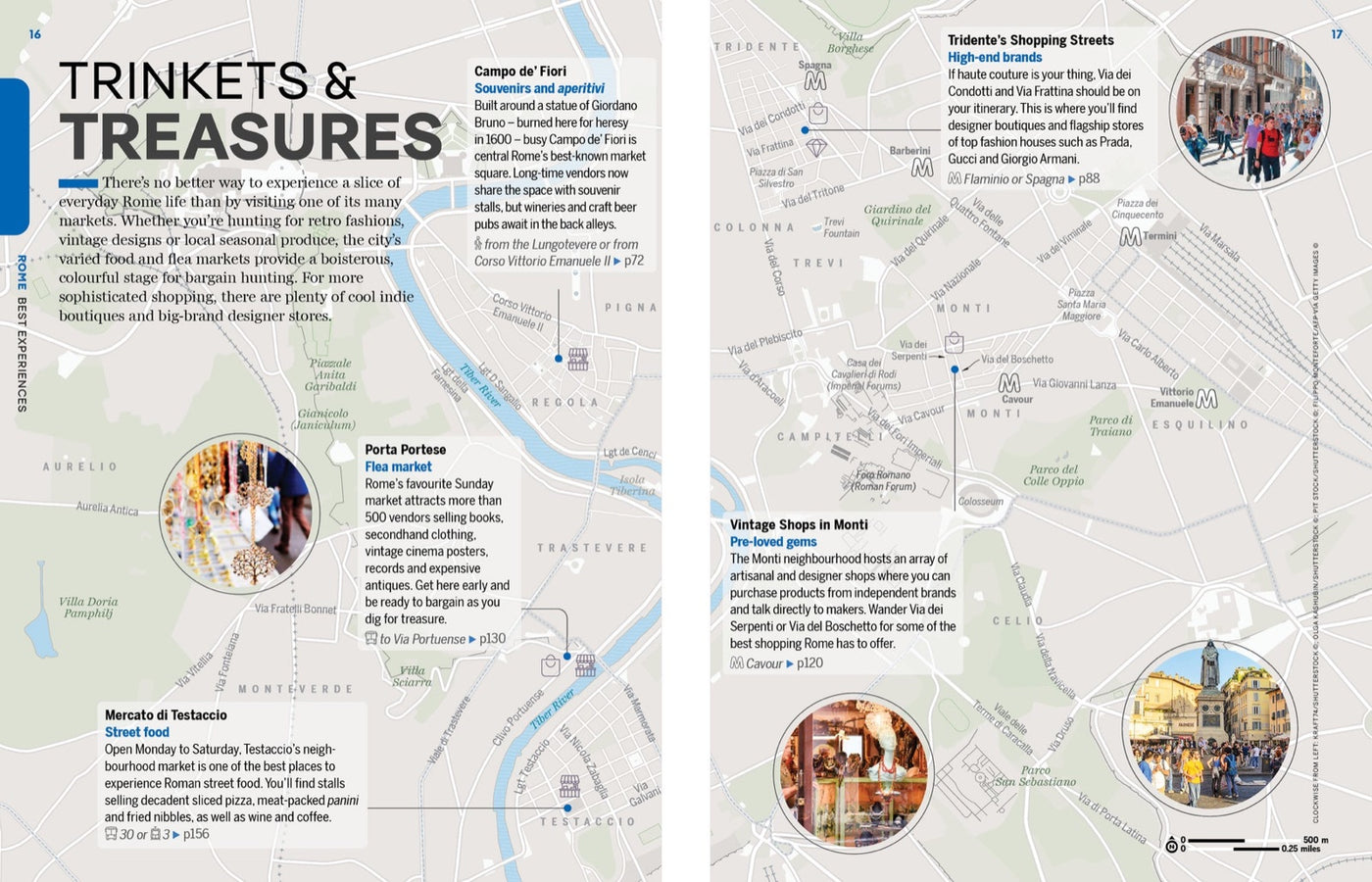 Lonely Planet Experience Rome inside page 5