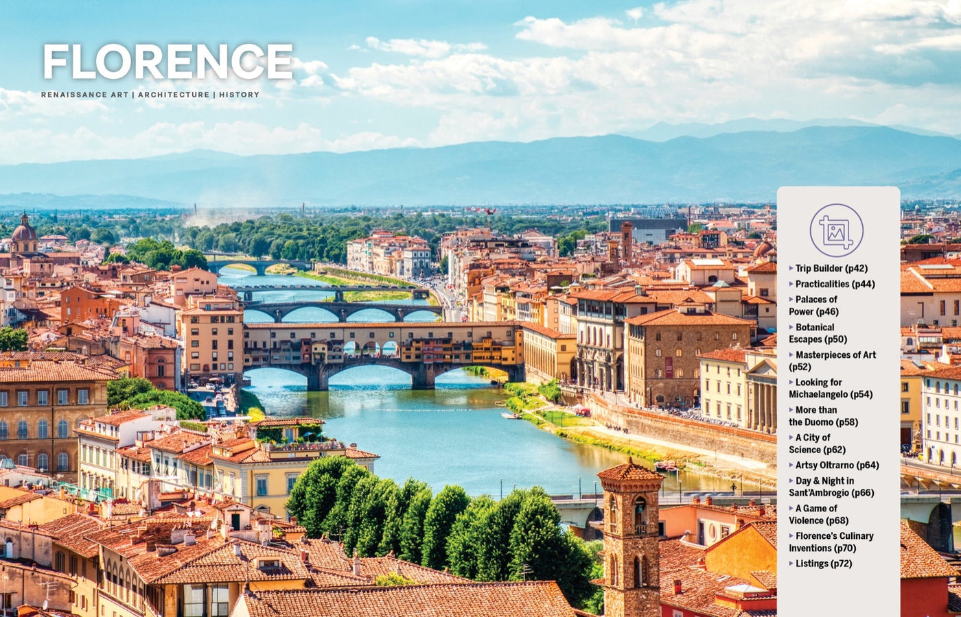 Lonely Planet Experience Tuscany inside page 8
