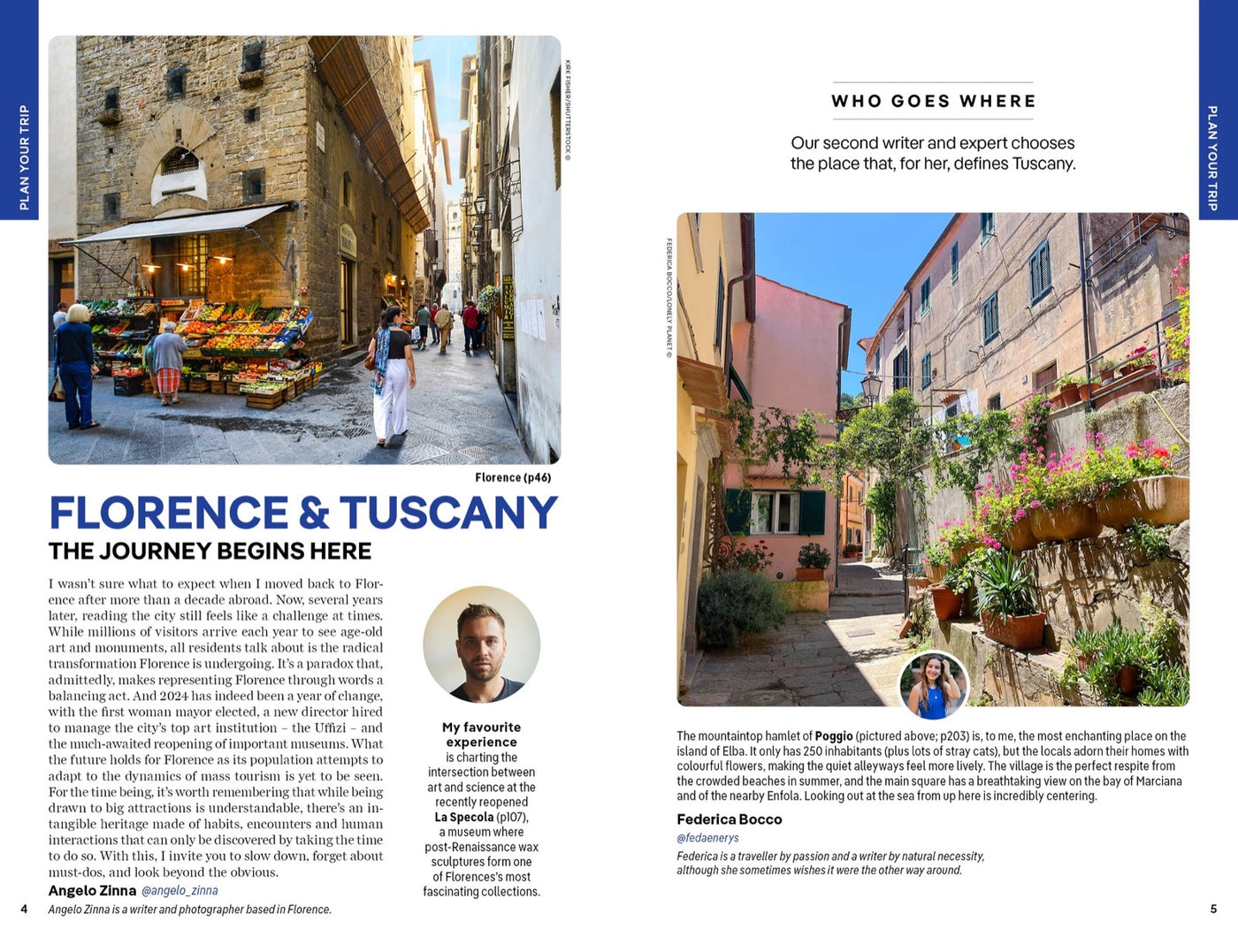Lonely Planet Florence & Tuscany inside page 2