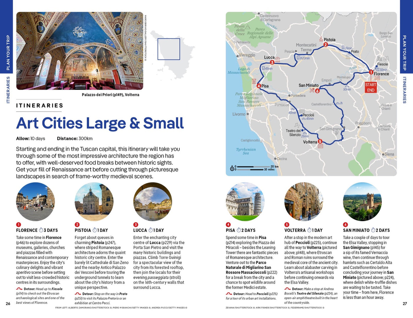 Lonely Planet Florence & Tuscany inside page 5