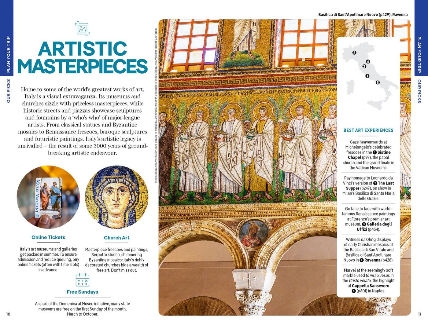 Lonely Planet Italy inside page 4