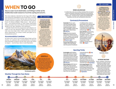 Lonely Planet Italy inside page 6