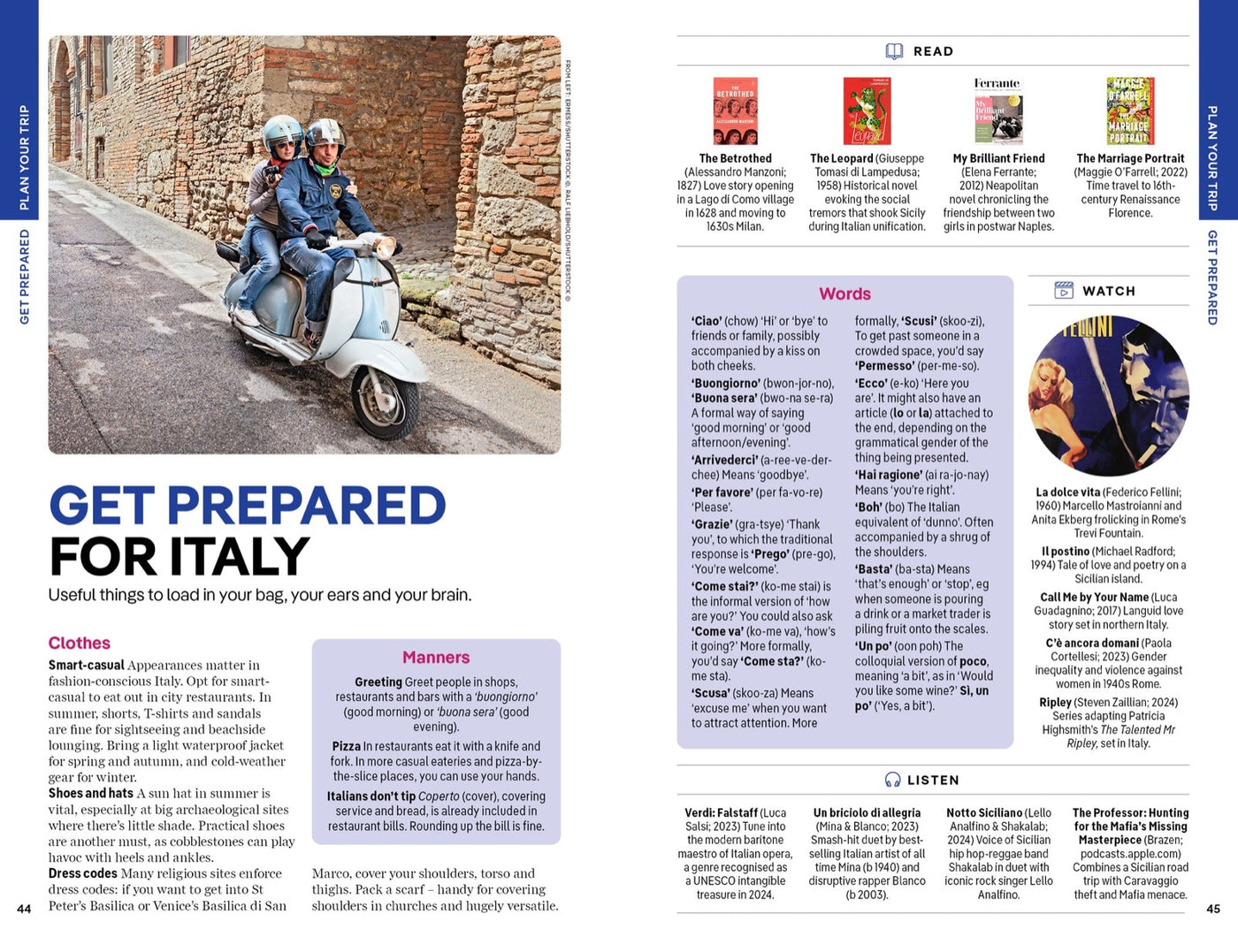 Lonely Planet Italy inside page 7