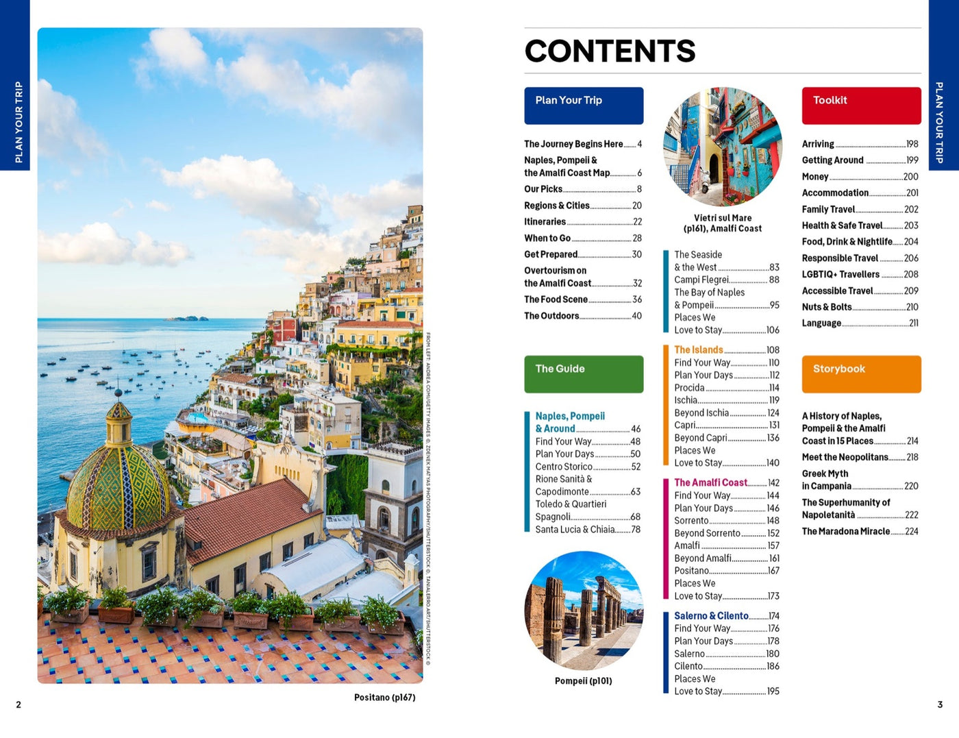 Lonely Planet Naples, Pompeii & the Amalfi Coast inside page 1