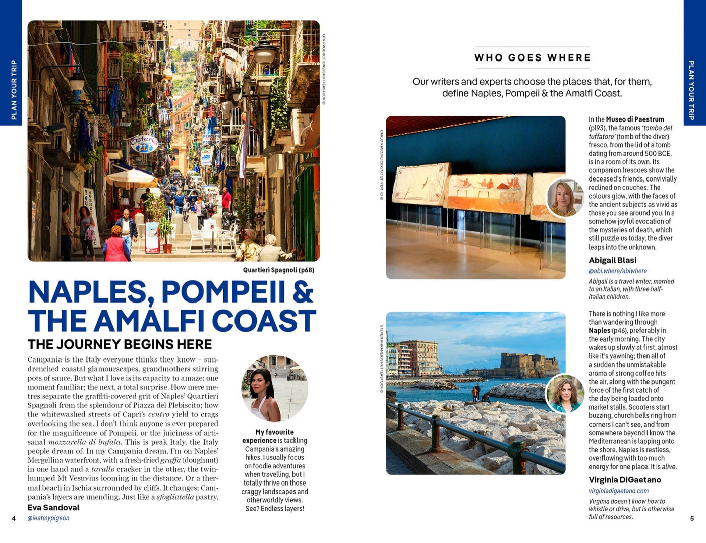 Lonely Planet Naples, Pompeii & the Amalfi Coast inside page 2