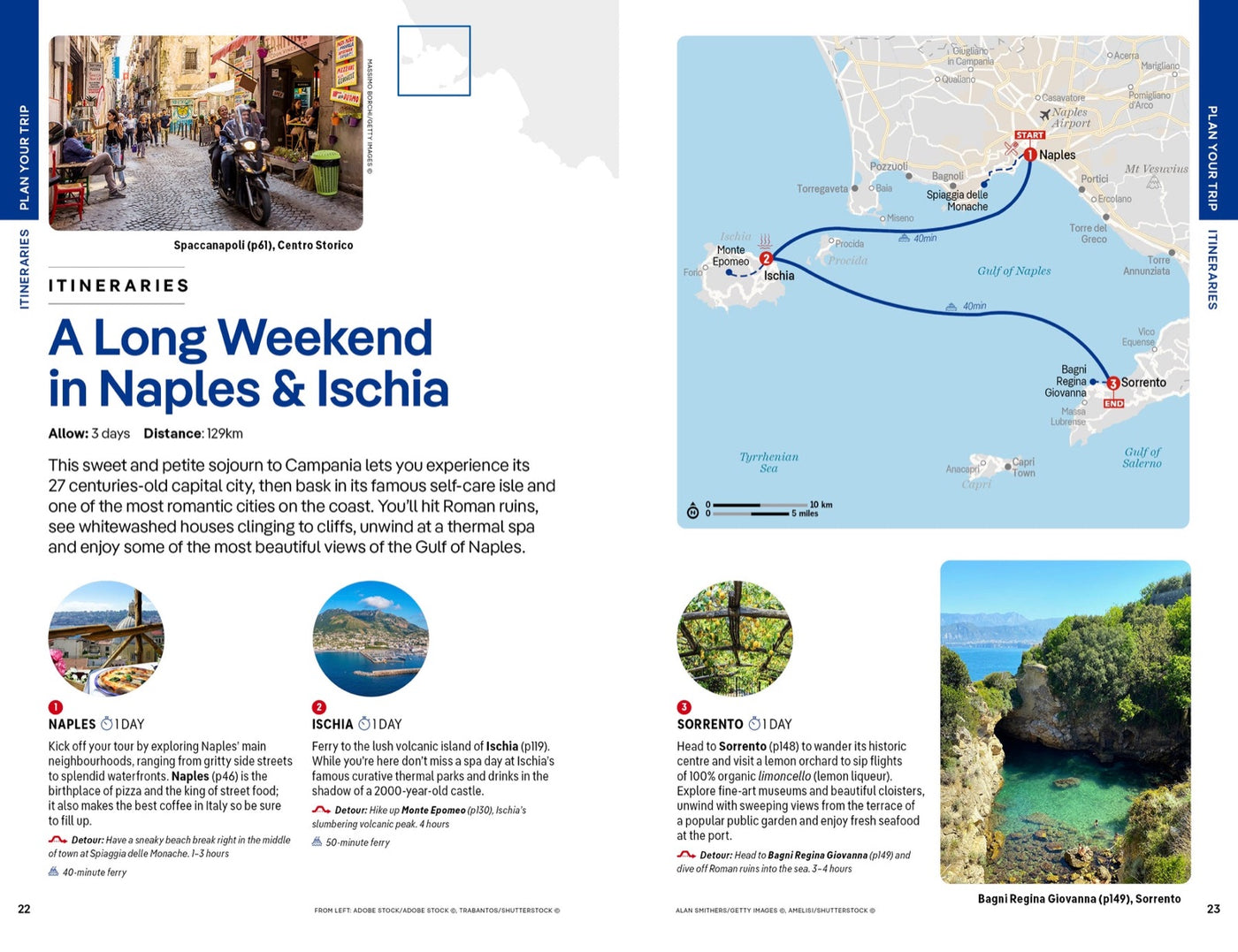 Lonely Planet Naples, Pompeii & the Amalfi Coast inside page 5