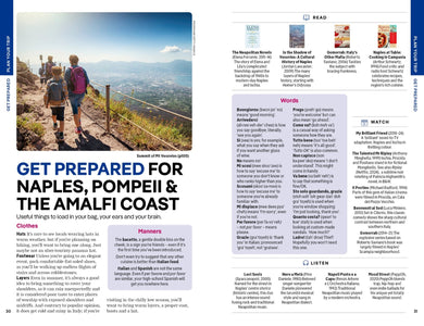 Lonely Planet Naples, Pompeii & the Amalfi Coast inside page 7