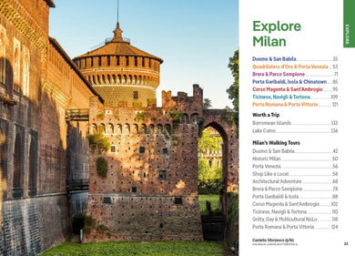 Lonely Planet Pocket Milan inside page 9