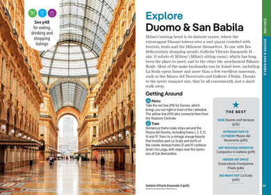 Lonely Planet Pocket Milan inside page 10