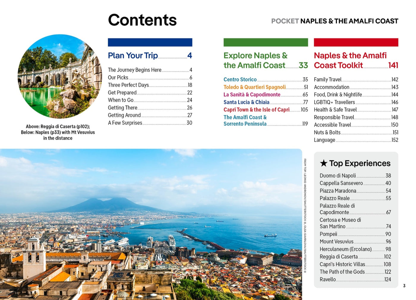 Lonely Planet Pocket Naples & the Amalfi Coast inside page 1