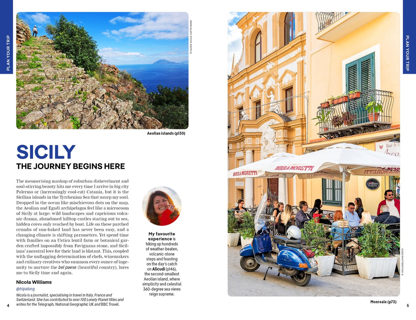 Lonely Planet Sicily inside page 2