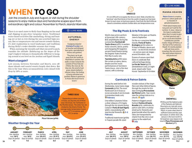 Lonely Planet Sicily inside page 6
