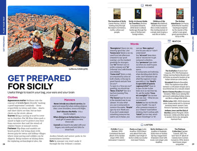 Lonely Planet Sicily inside page 7