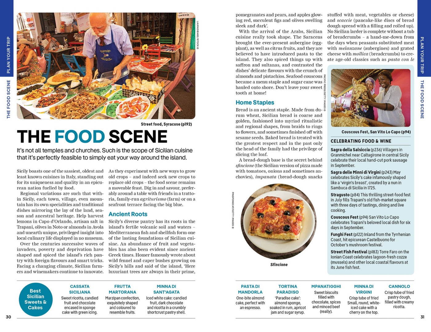 Lonely Planet Sicily inside page 8