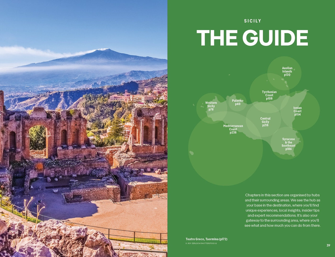 Lonely Planet Sicily inside page 9