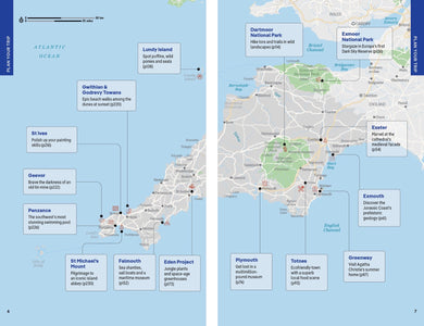 Lonely Planet Devon & Cornwall inside page 3