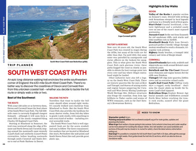 Lonely Planet Devon & Cornwall inside page 9