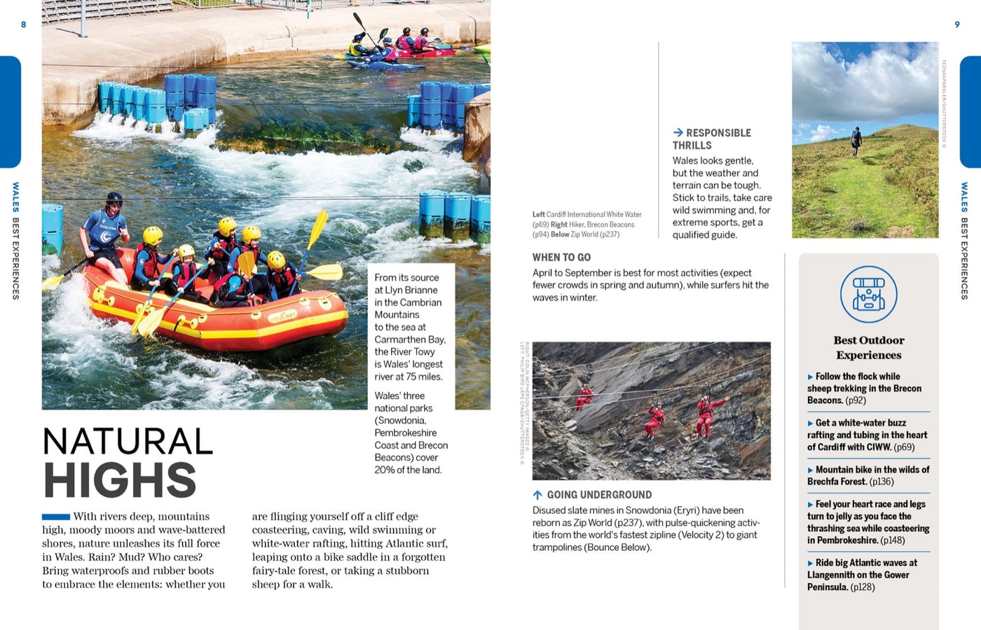 Lonely Planet Experience Wales inside page 4