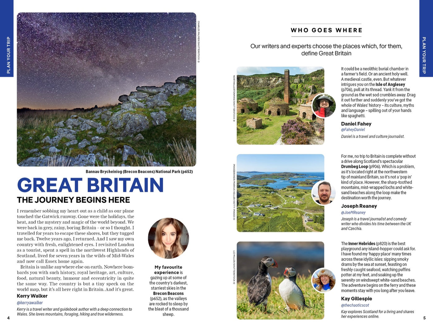 Lonely Planet Great Britain inside page 2