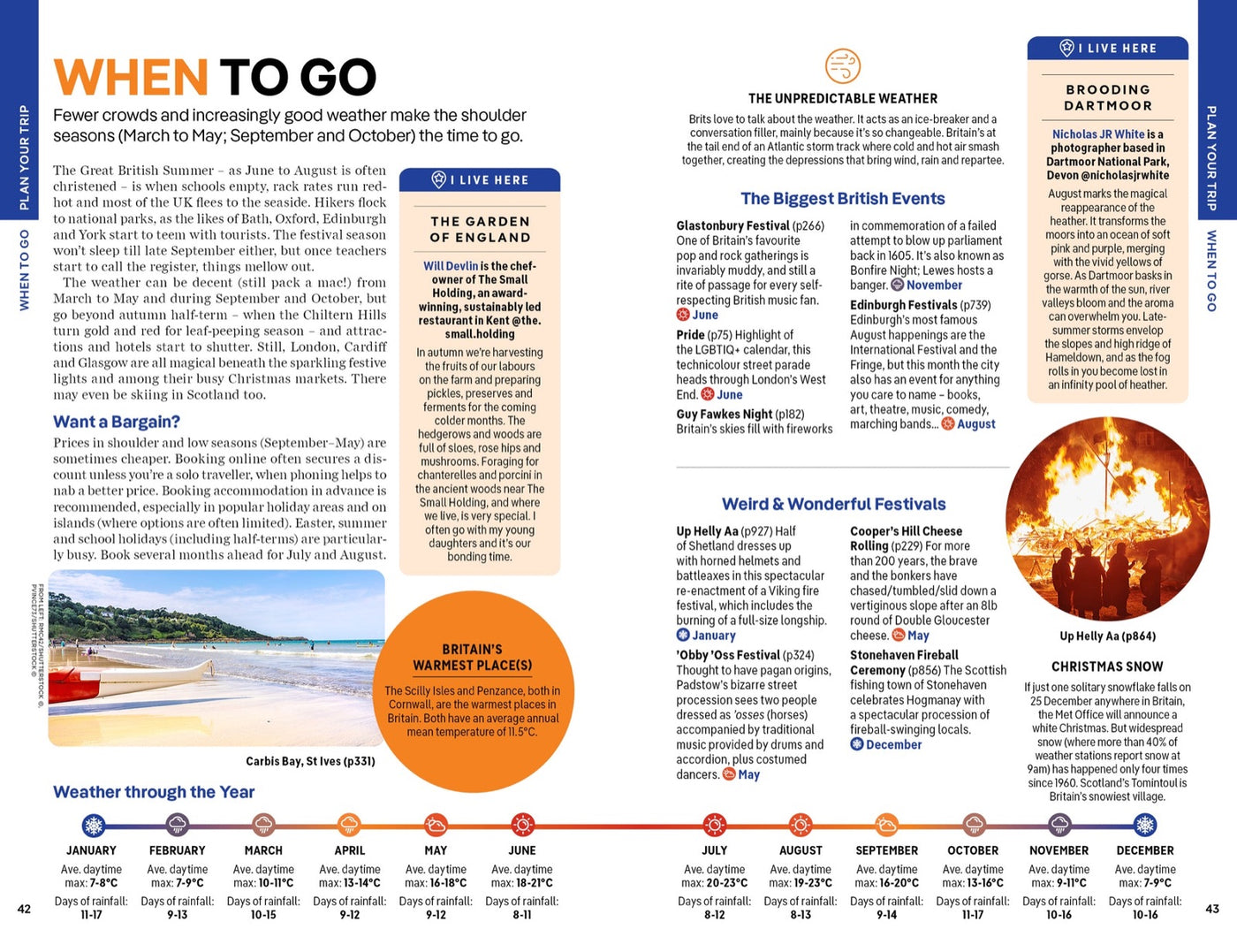 Lonely Planet Great Britain inside page 6
