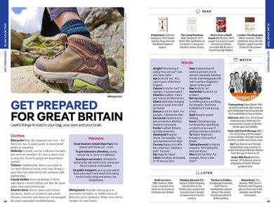 Lonely Planet Great Britain inside page 7