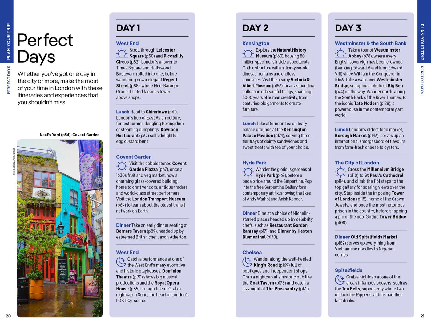 Lonely Planet London inside page 4