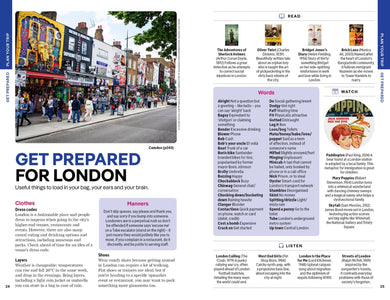 Lonely Planet London inside page 6