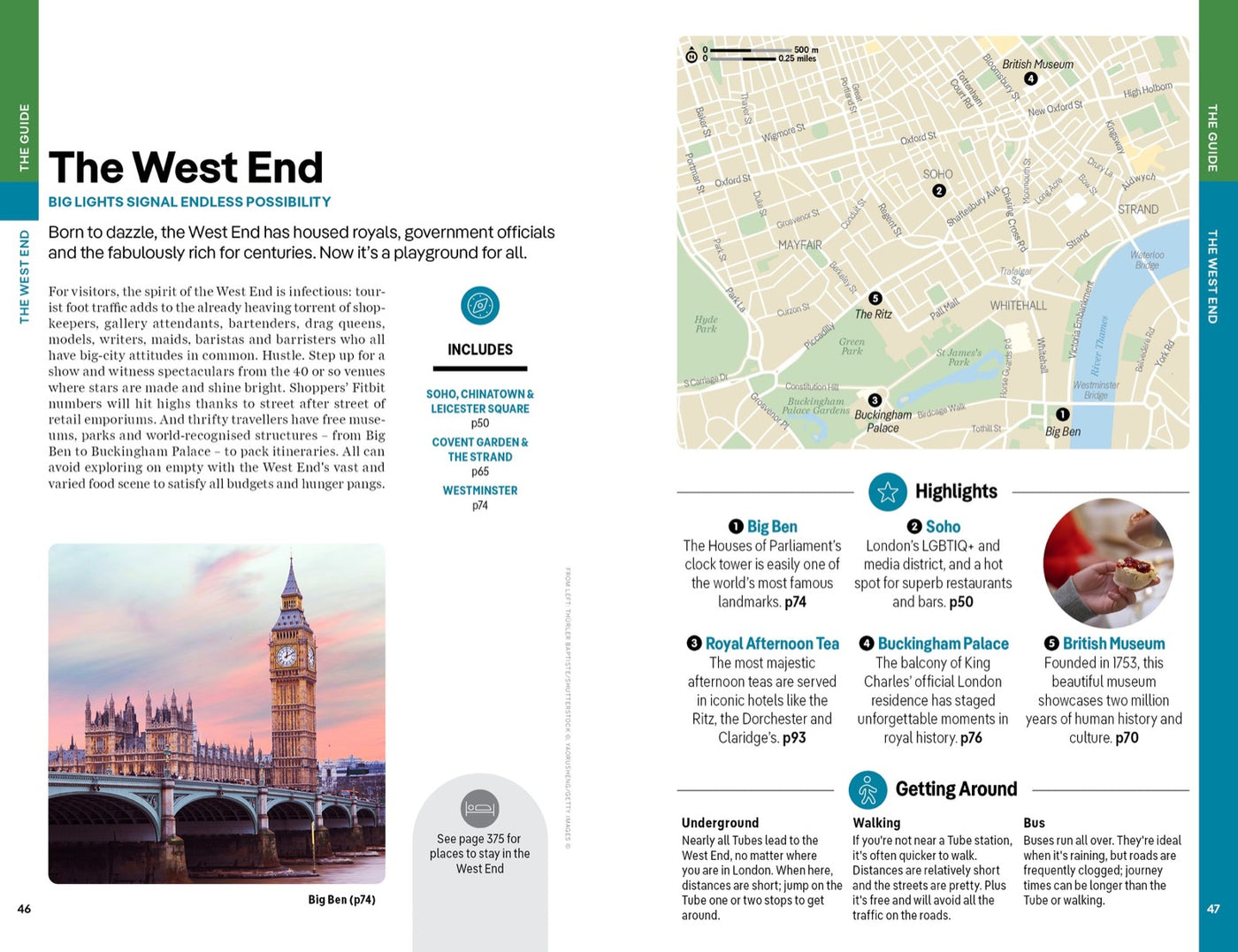 Lonely Planet London inside page 10
