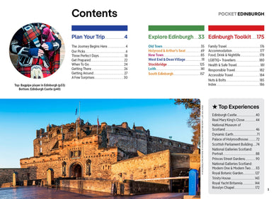 Lonely Planet Pocket Edinburgh inside page 1
