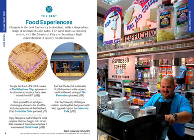 Lonely Planet Pocket Glasgow inside page 2