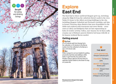 Lonely Planet Pocket Glasgow inside page 9