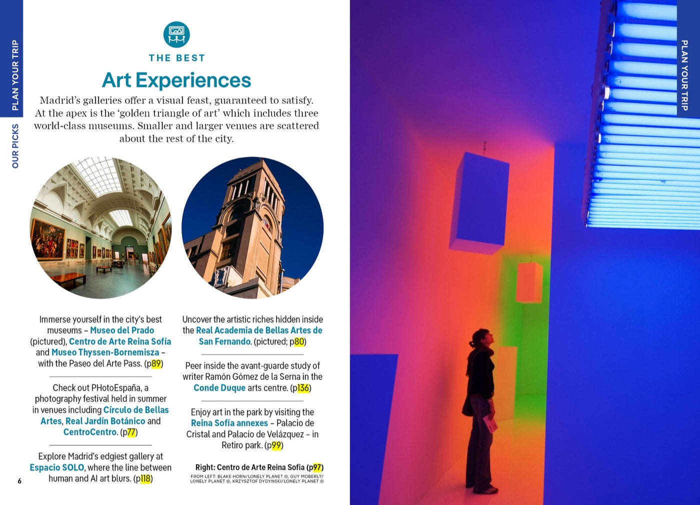 Lonely Planet Pocket Madrid inside page 2