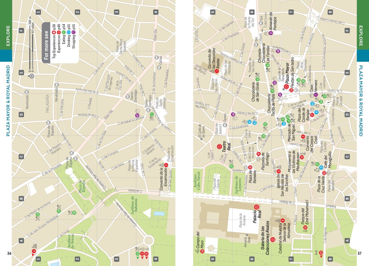 Lonely Planet Pocket Madrid inside page 8