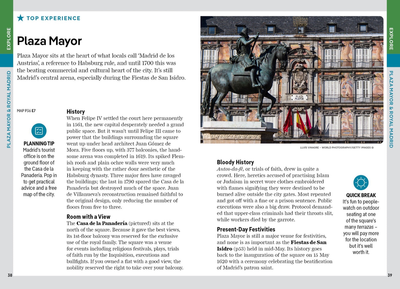 Lonely Planet Pocket Madrid inside page 9