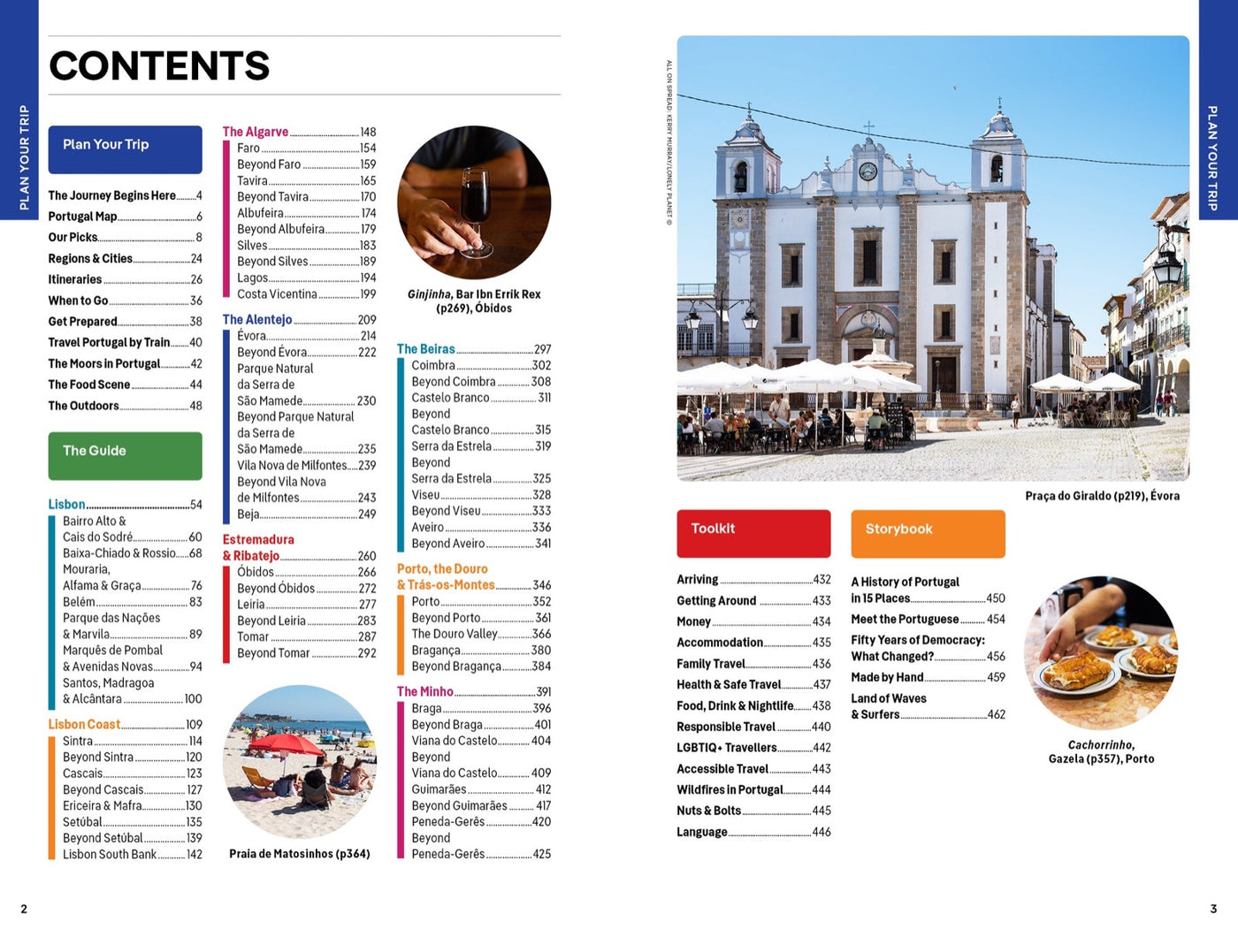 Lonely Planet Portugal inside page 1
