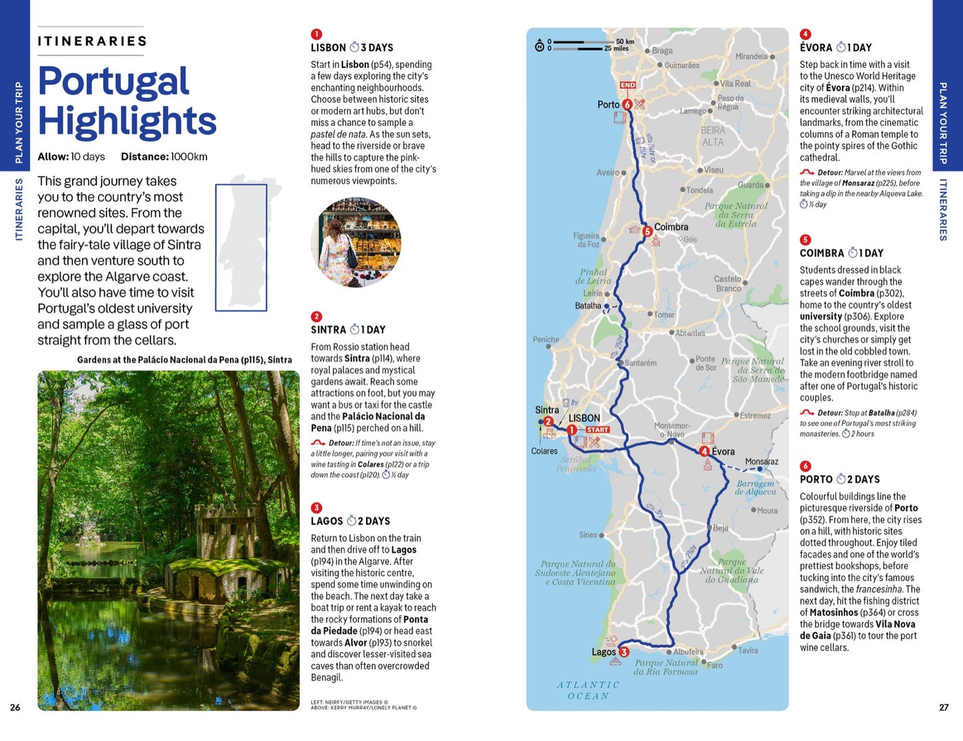 Lonely Planet Portugal inside page 5