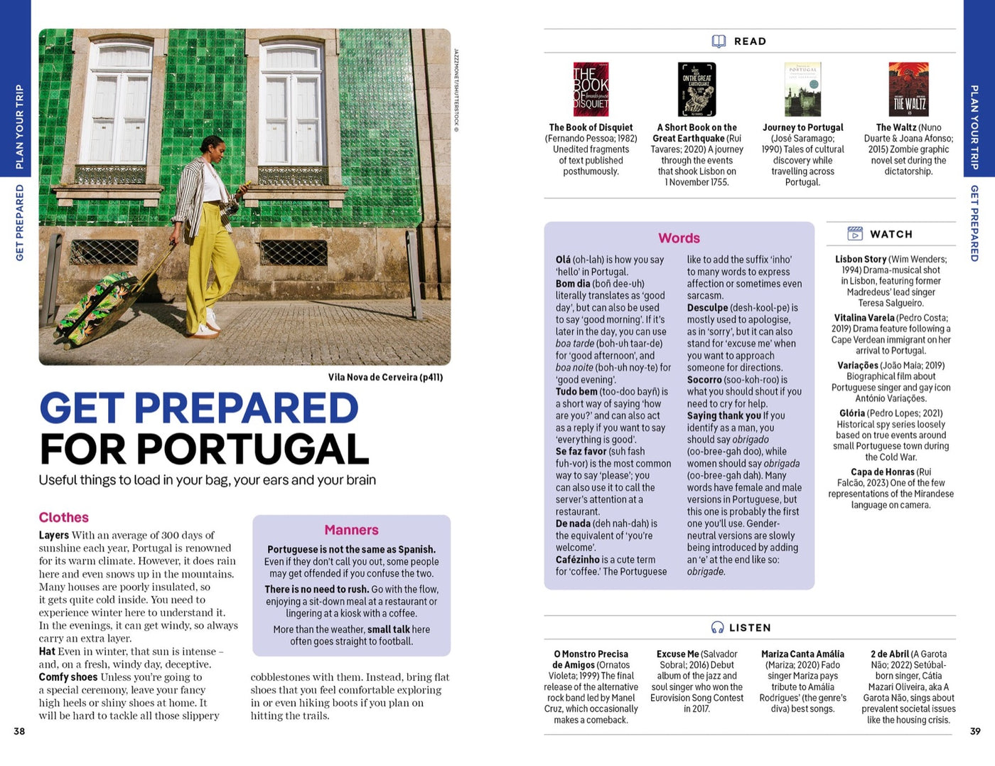 Lonely Planet Portugal inside page 7