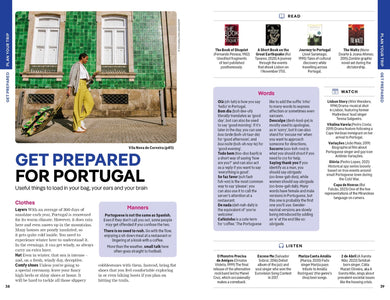 Lonely Planet Portugal inside page 7