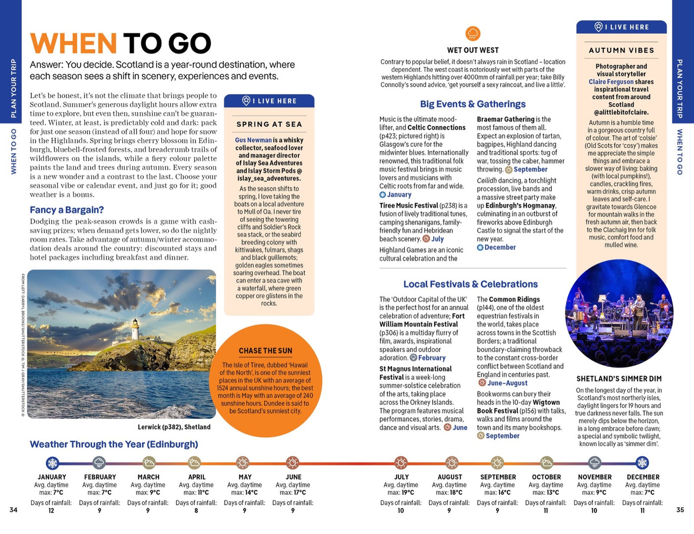 Lonely Planet Scotland inside page 6