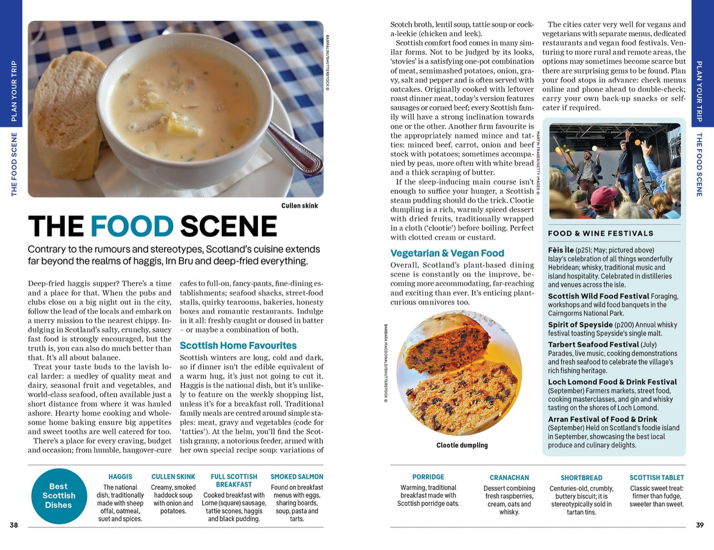 Lonely Planet Scotland inside page 8