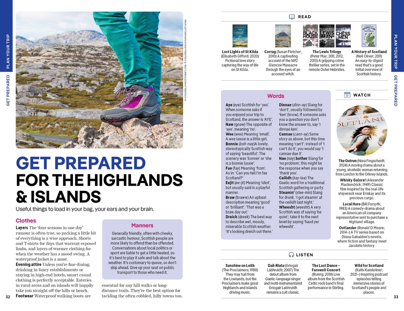 Lonely Planet Scotland's Highlands & Islands inside page 7