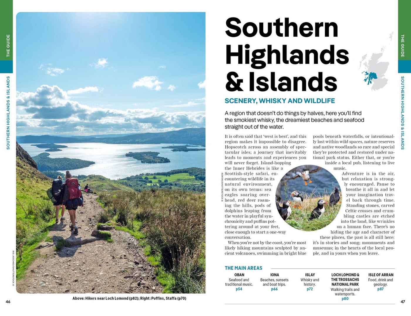 Lonely Planet Scotland's Highlands & Islands inside page 10