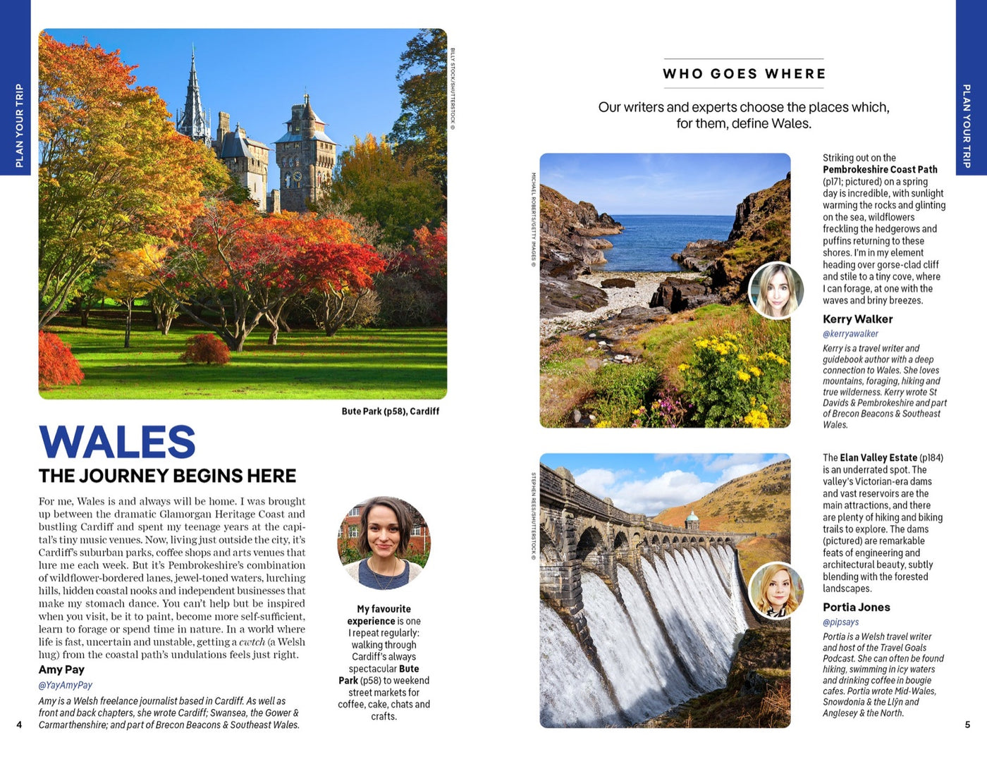 Lonely Planet Wales inside page 2
