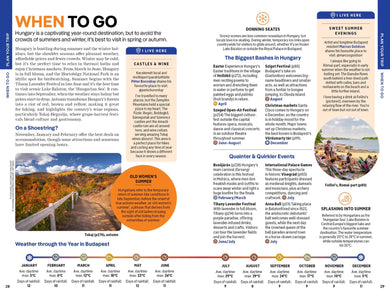 Lonely Planet Budapest & Hungary inside page 6
