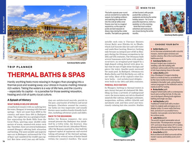Lonely Planet Budapest & Hungary inside page 9